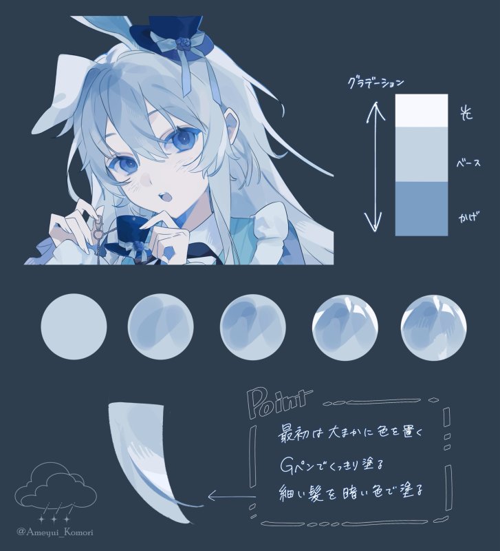 头发上色质感教程