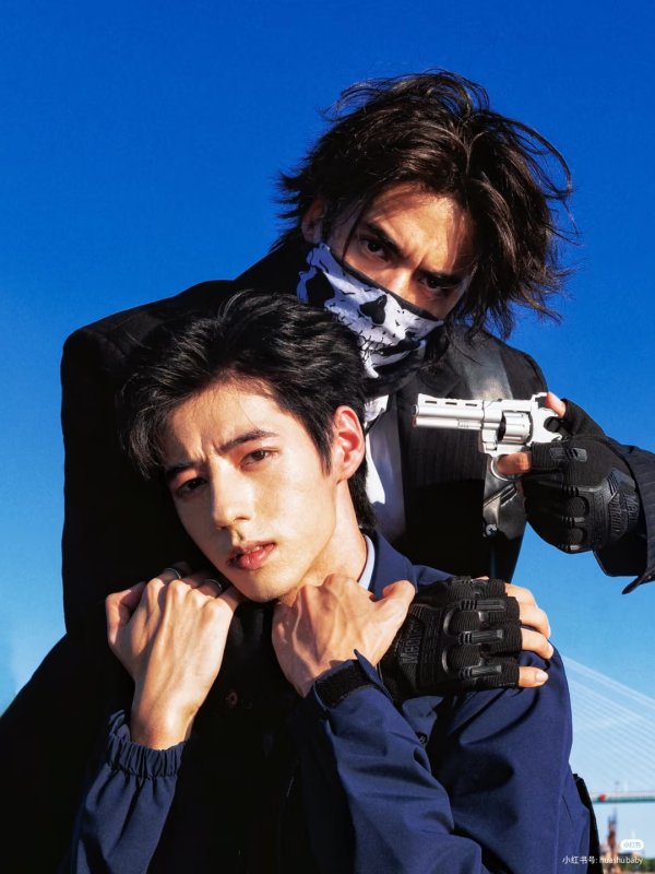 我拍的绘画素材 双人🔫