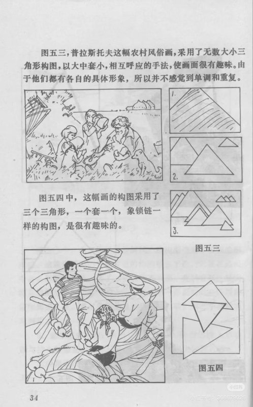 一本老书《谈绘画构图》