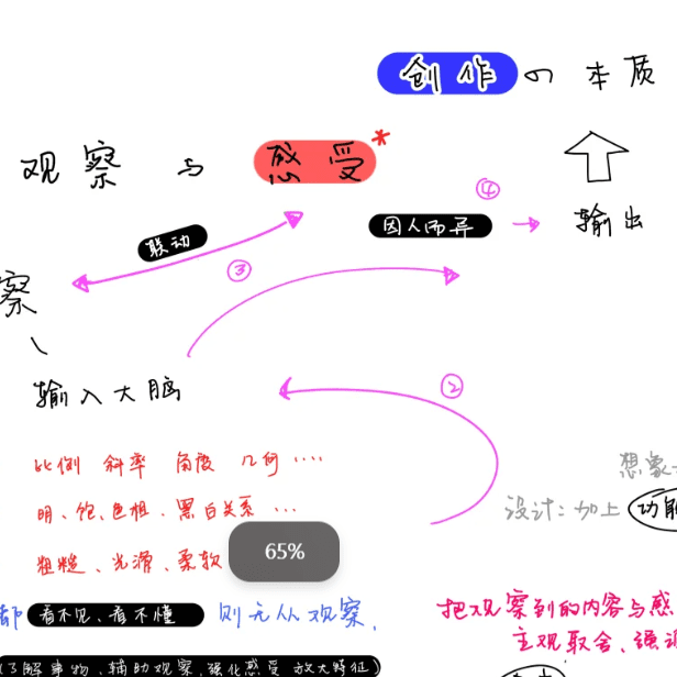 关于绘画中观察与感受和大脑功能的微妙关系