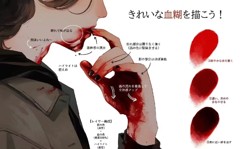 欧耶 会画血了