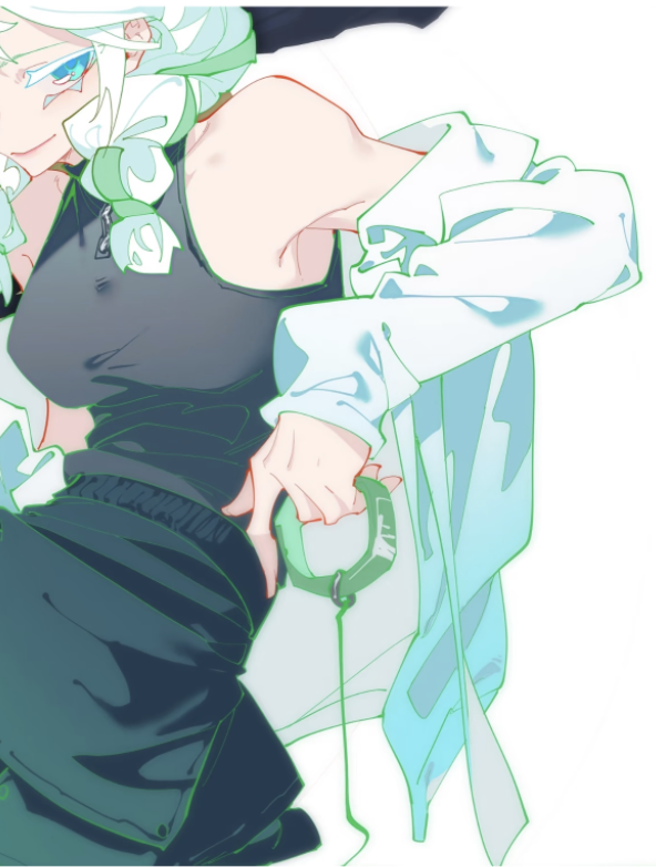 不会画漂亮脸蛋却喜欢平涂褶皱吗？有意思