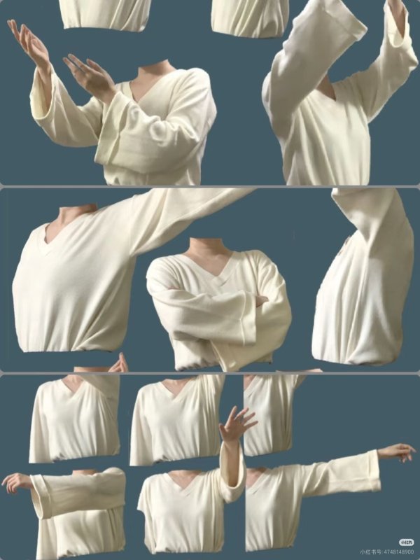 服饰参考 | 皱褶