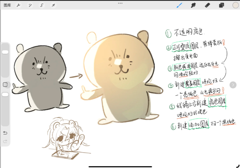 我流熊熊模特打光大法