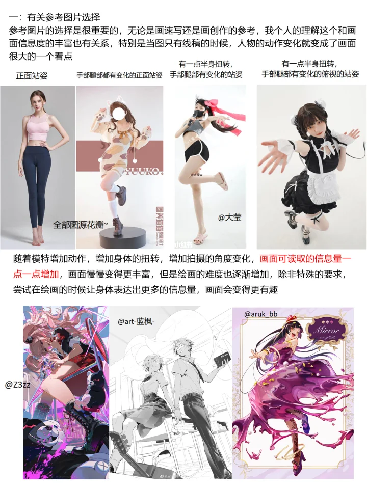 多图预警，画完100个速写后的一些小想法